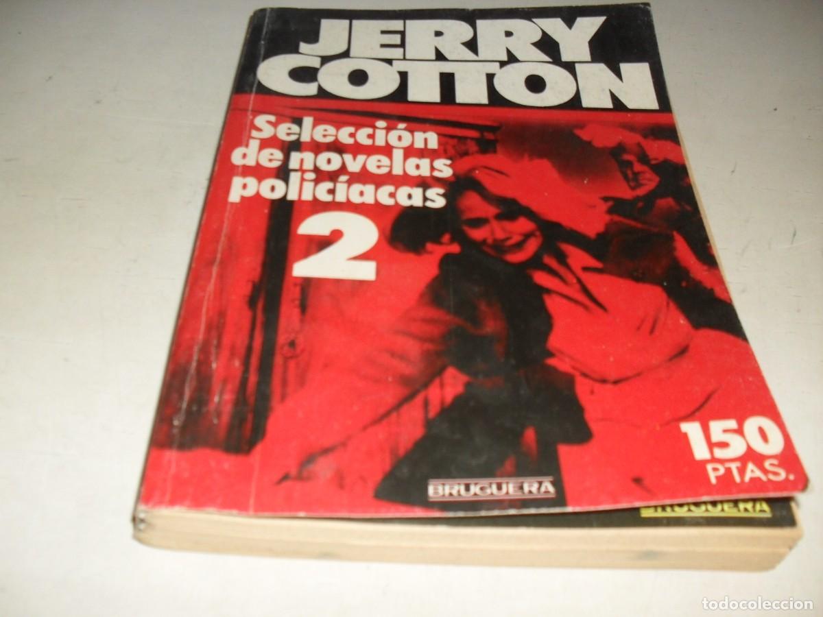 Tebeos: RETAPADO,CON SUS CUBIERTAS,NOVELAS JERRY COTTON N&ordm;5,6 Y 7.BRUGUERA,1985