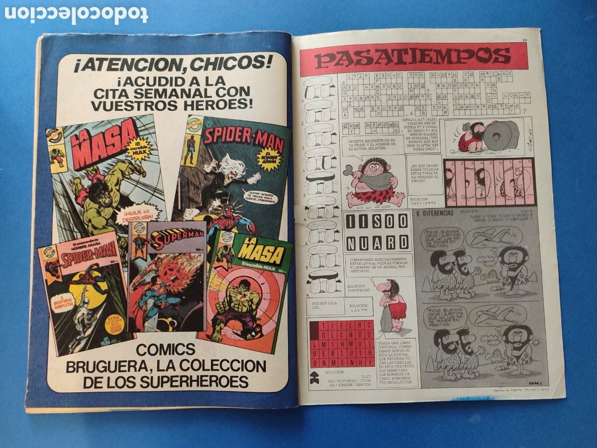 Tebeos: Mortadelo Especial Cavern&iacute;colas, n&deg; 124 - Foto 5