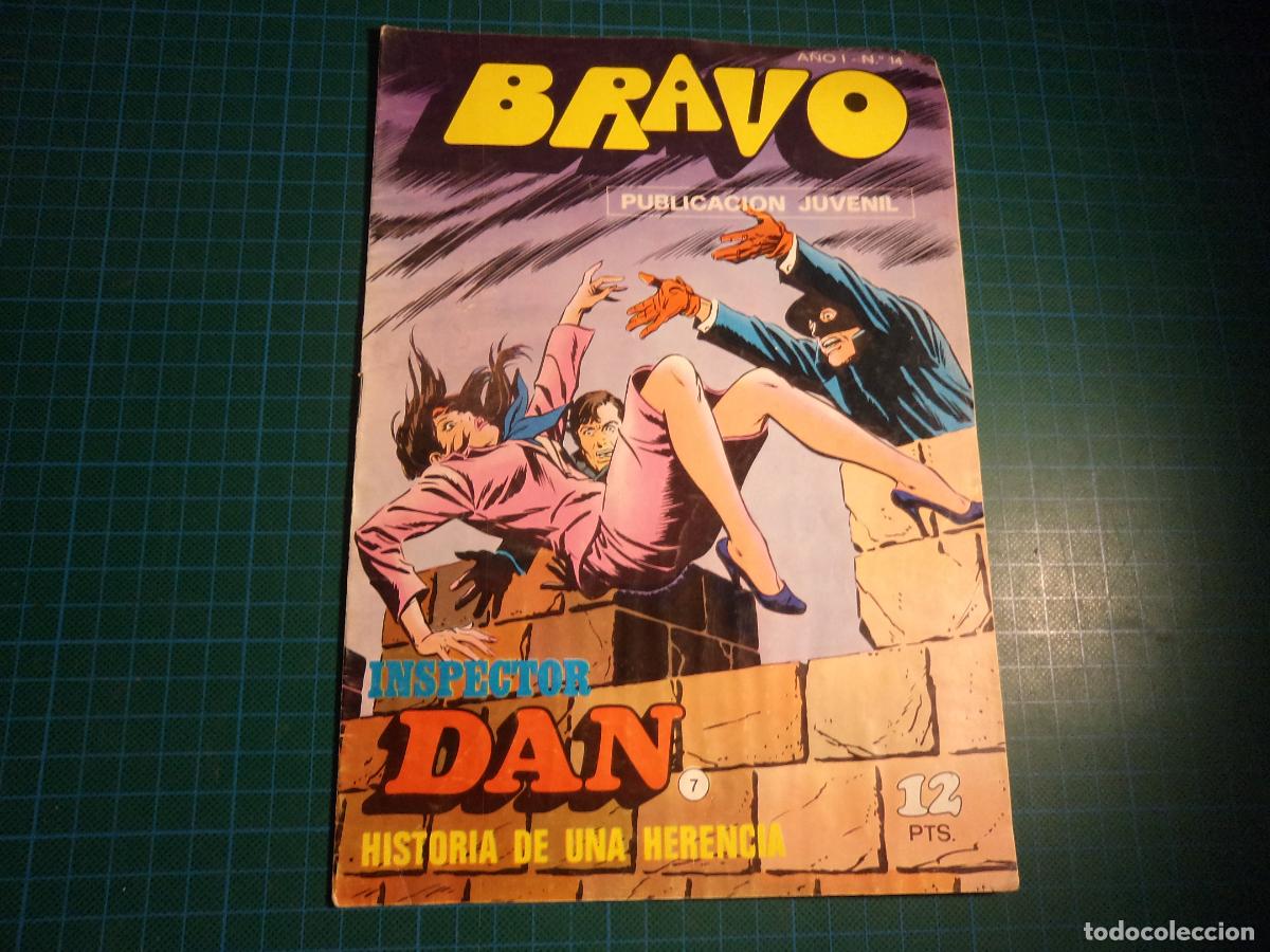 Tebeos: Bravo 14. El inspector Dan. N&ordm; 7. Bruguera. (Ref. 0-B) - Foto 1
