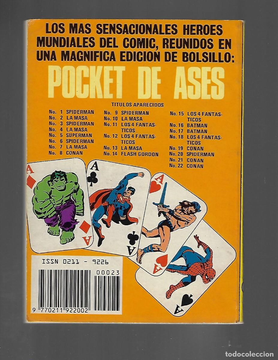 Tebeos: Bruguera. Pocket de ases. 23. - Foto 2