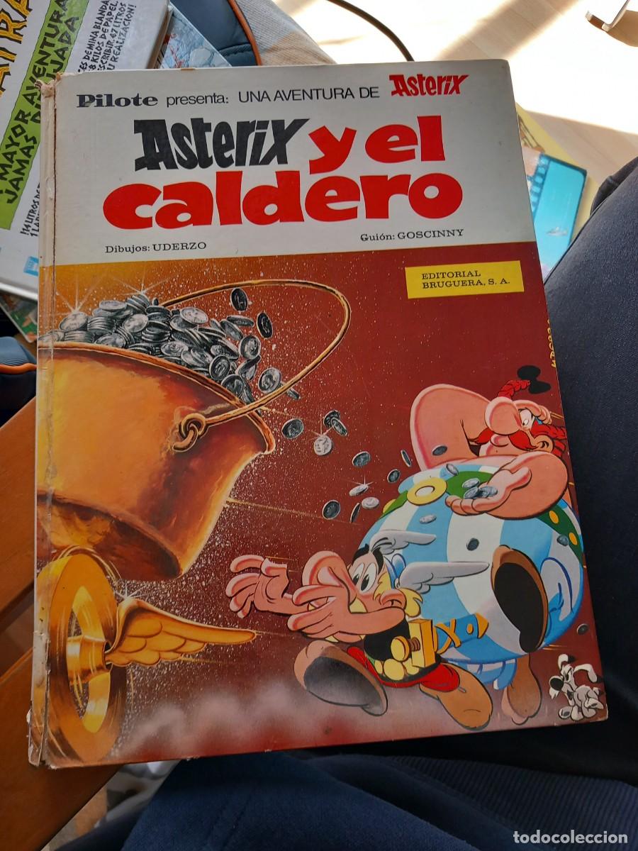 Tebeos: C&oacute;mic Asterix y el caldero. Editorial Bruguera - Foto 1