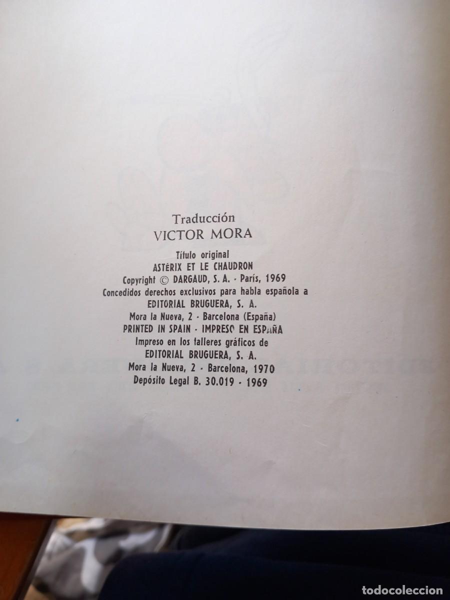 Tebeos: C&oacute;mic Asterix y el caldero. Editorial Bruguera - Foto 4