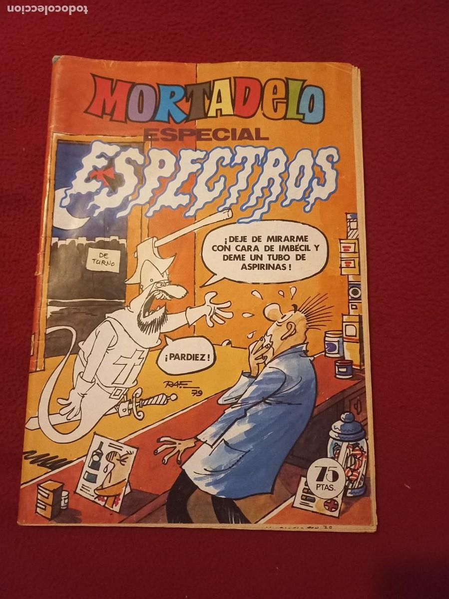 Tebeos: MORTADELO ESPECIAL 79 - ESPECTROS - Foto 1