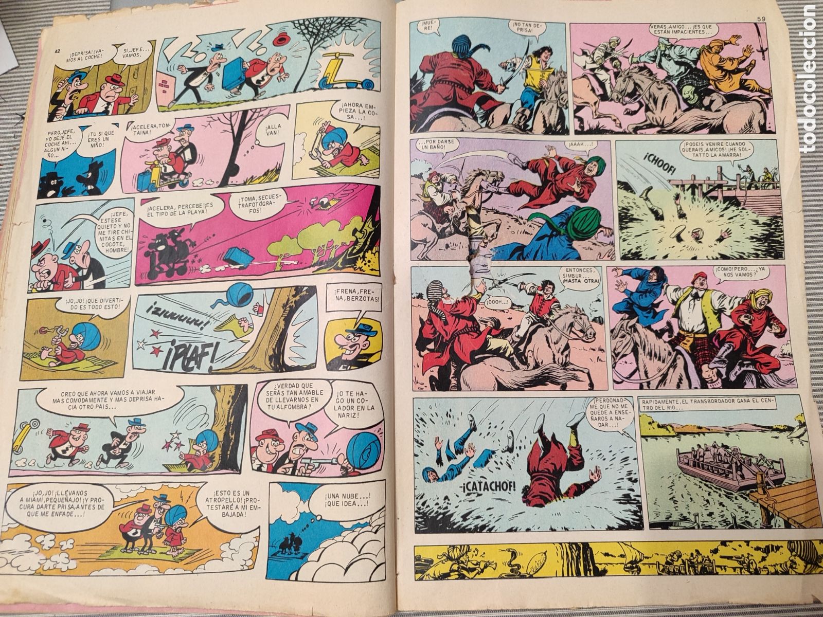 Tebeos: MORTADELO. Extra de Primavera. 1973. Bruguera. - Foto 6