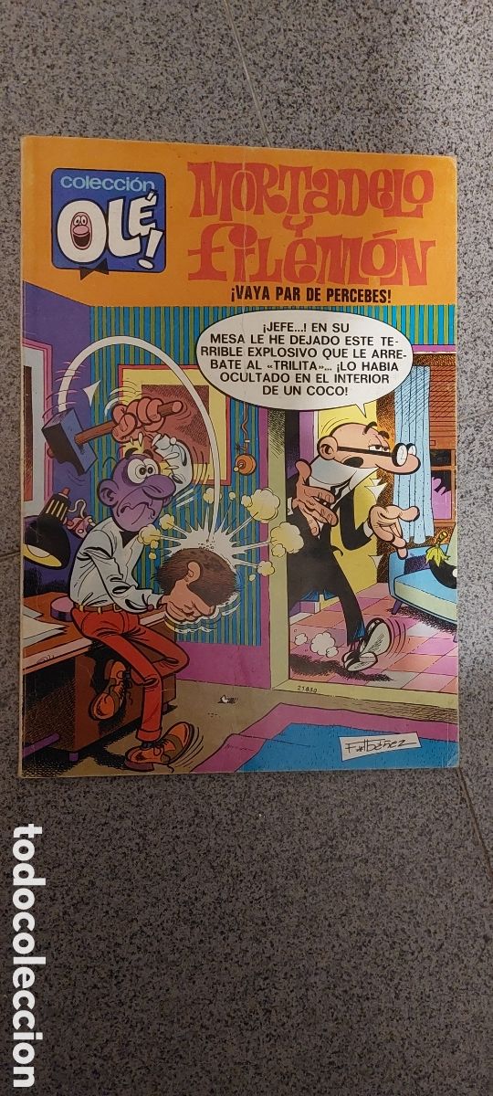 Tebeos: OLE MORTADELO Y FILEMON - Foto 1