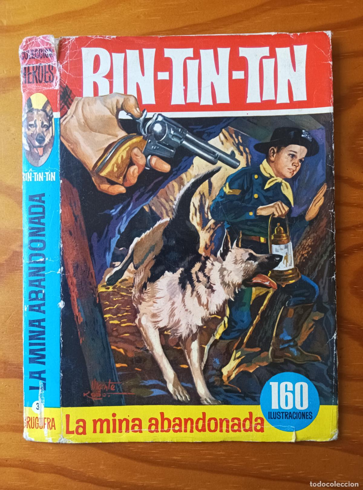 Tebeos: SOBRECUBIERTA COLECCION HEROES 3, RIN-TIN-TIN - Foto 1
