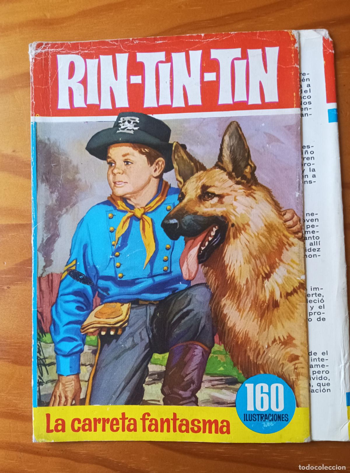 Tebeos: SOBRECUBIERTA COLECCION HEROES 4, RIN-TIN-TIN - Foto 1