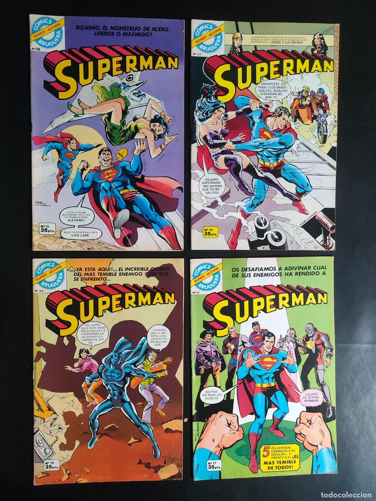 Tebeos: SUPERMAN VOL 2 NUMEROS 15,16,17,19 - Foto 1