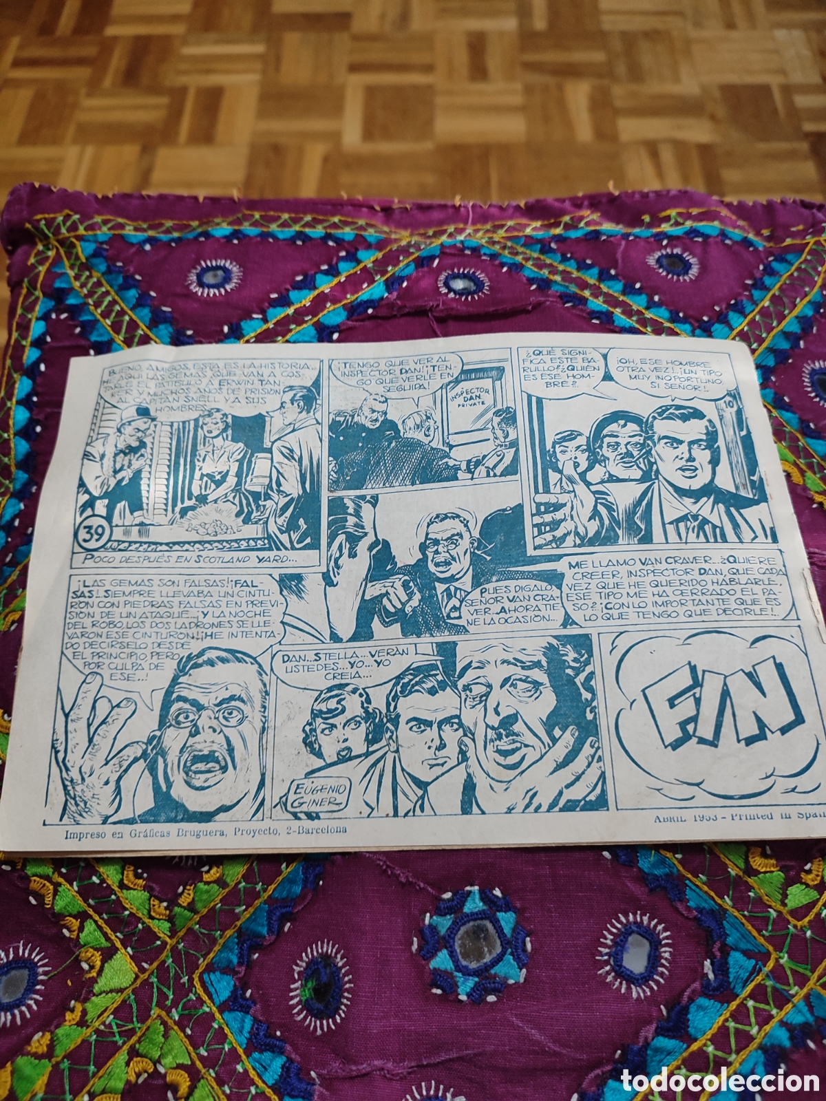 Tebeos: Inspector Dan n&uacute;mero 39 - Foto 2
