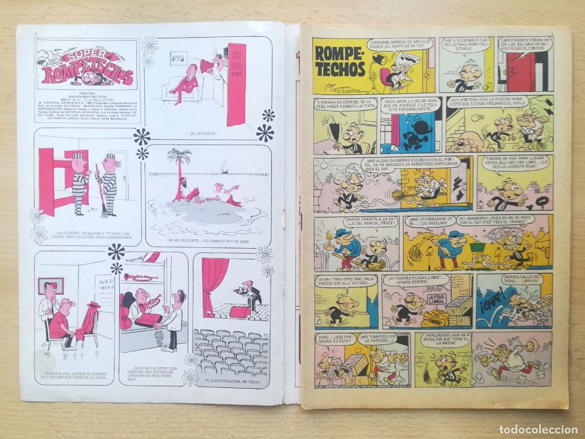 Tebeos: Super Rompetechos N&ordm; 21 - Bruguera 1982 - Foto 2