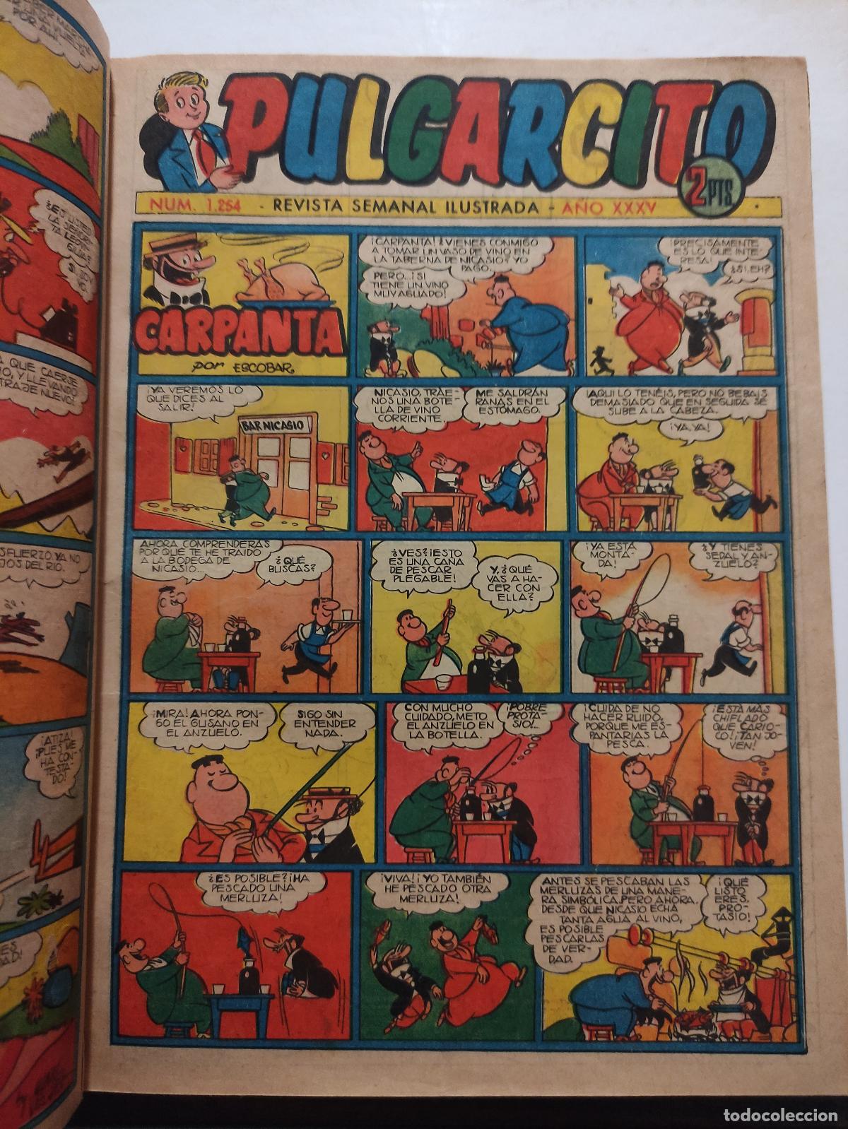 Tebeos: PULGARCITO - 44 NUMEROS - Foto 5