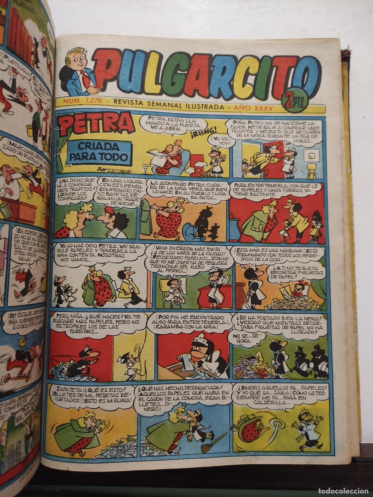 Tebeos: PULGARCITO - 44 NUMEROS - Foto 6