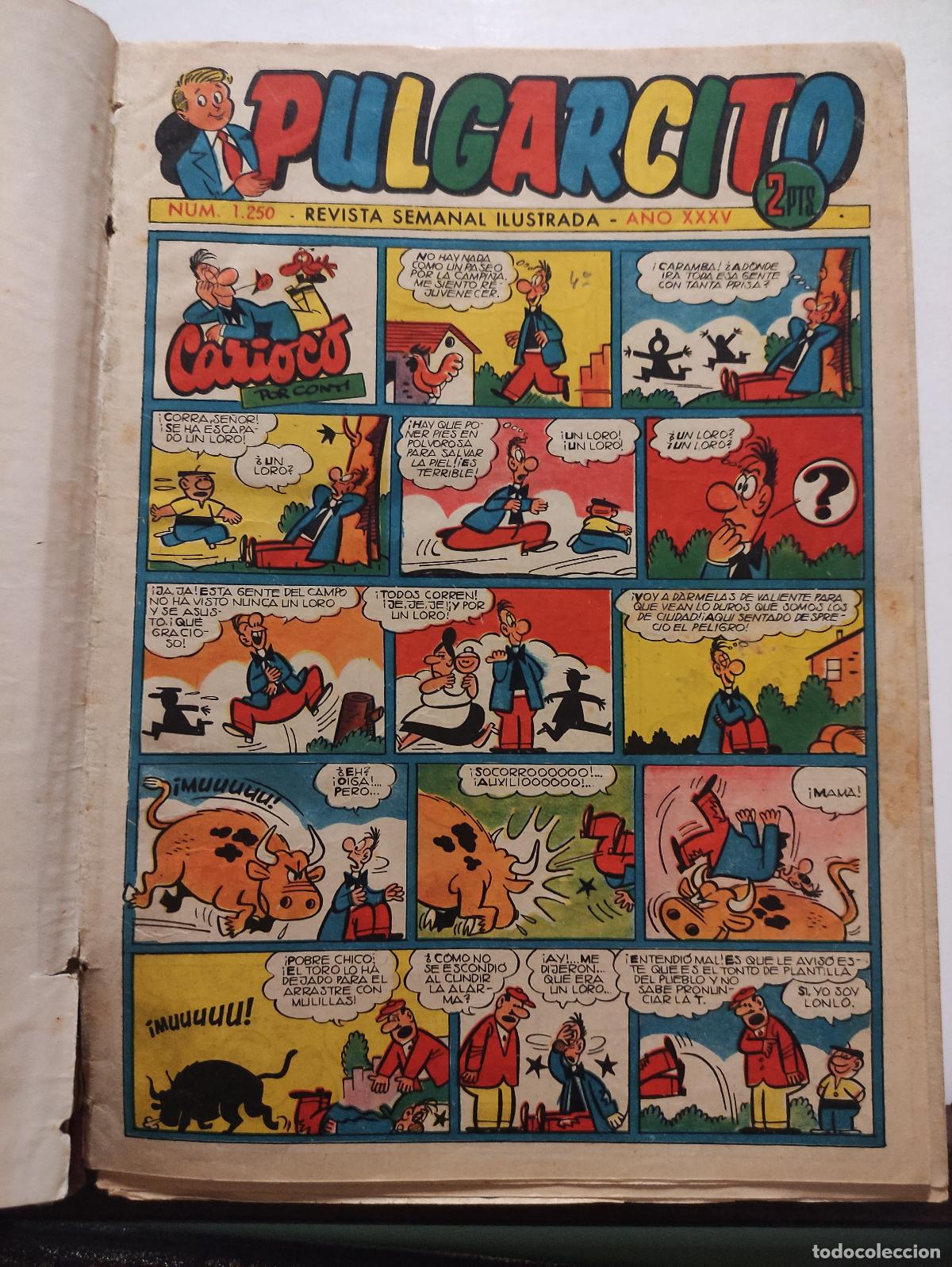 Tebeos: PULGARCITO - 44 NUMEROS - Foto 7