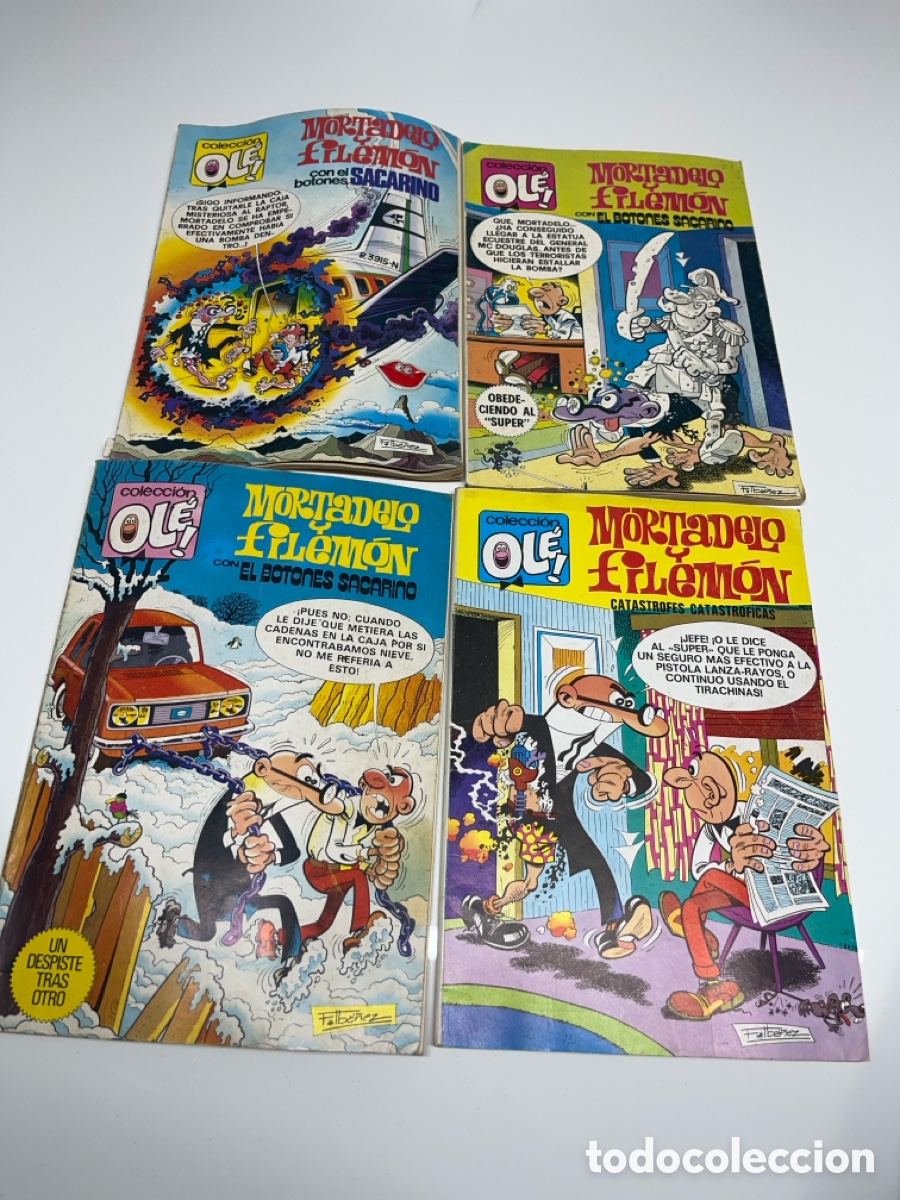 Tebeos: Cuatro. Tebeos de Mortadelo y Filem&oacute;n. - Foto 1