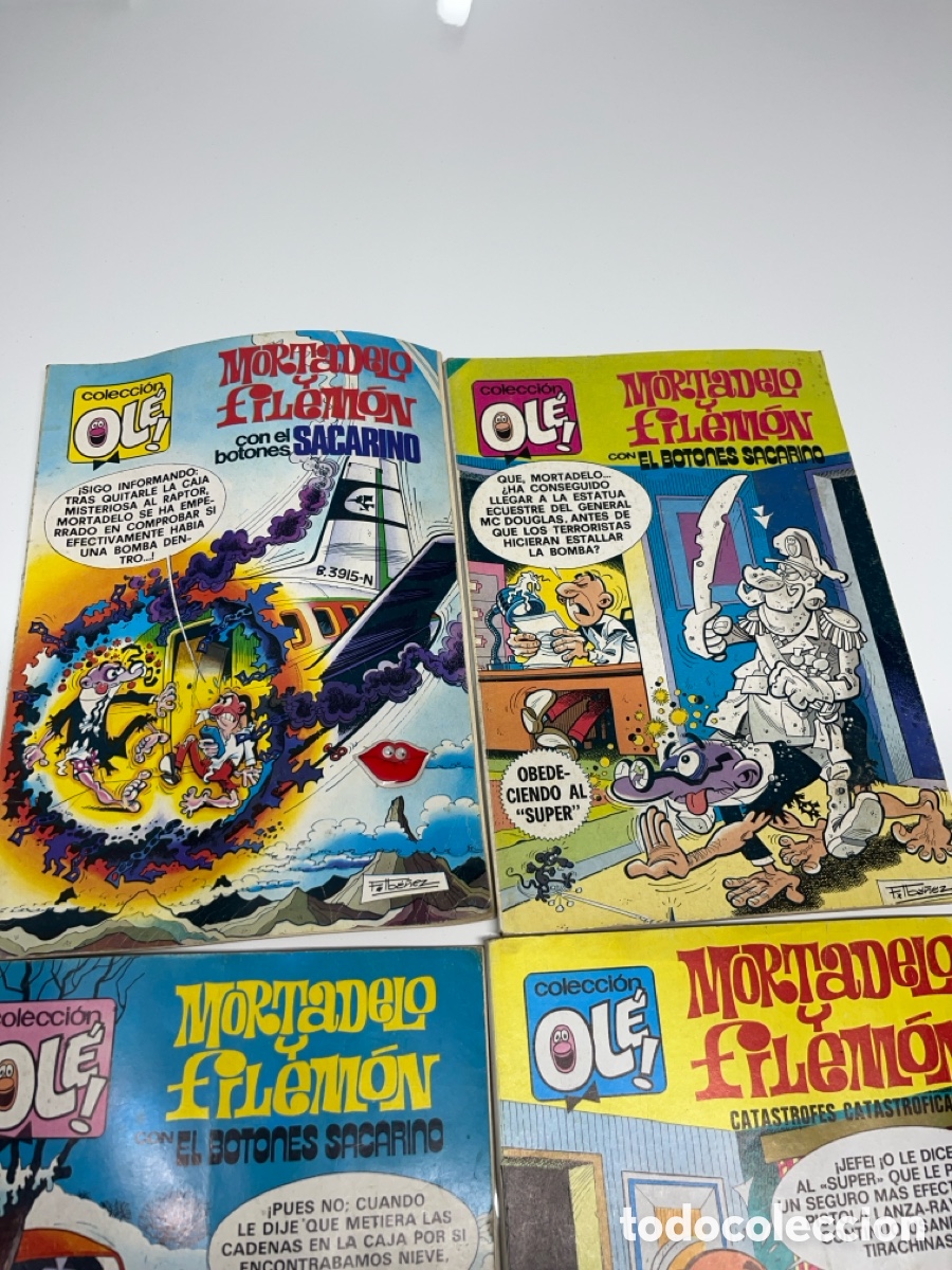 Tebeos: Cuatro. Tebeos de Mortadelo y Filem&oacute;n. - Foto 2