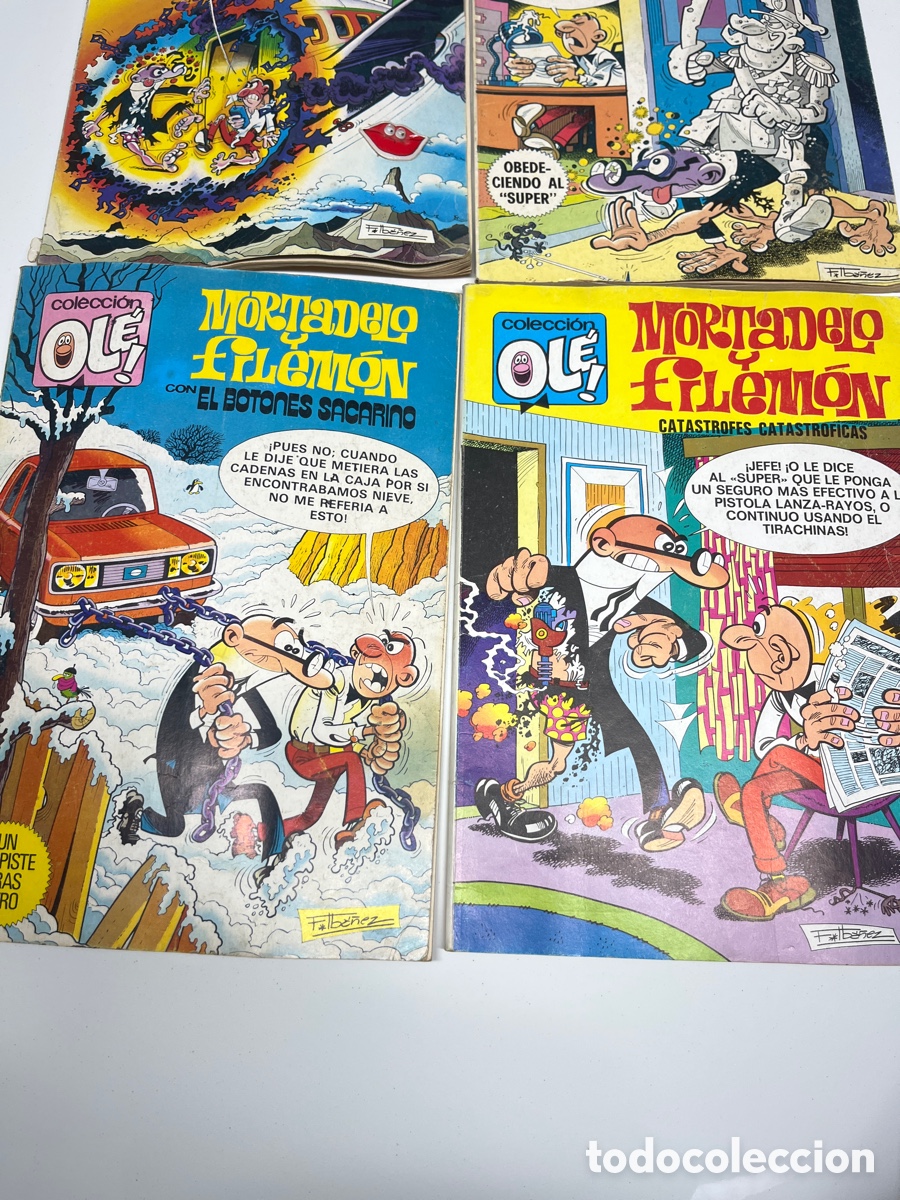 Tebeos: Cuatro. Tebeos de Mortadelo y Filem&oacute;n. - Foto 3