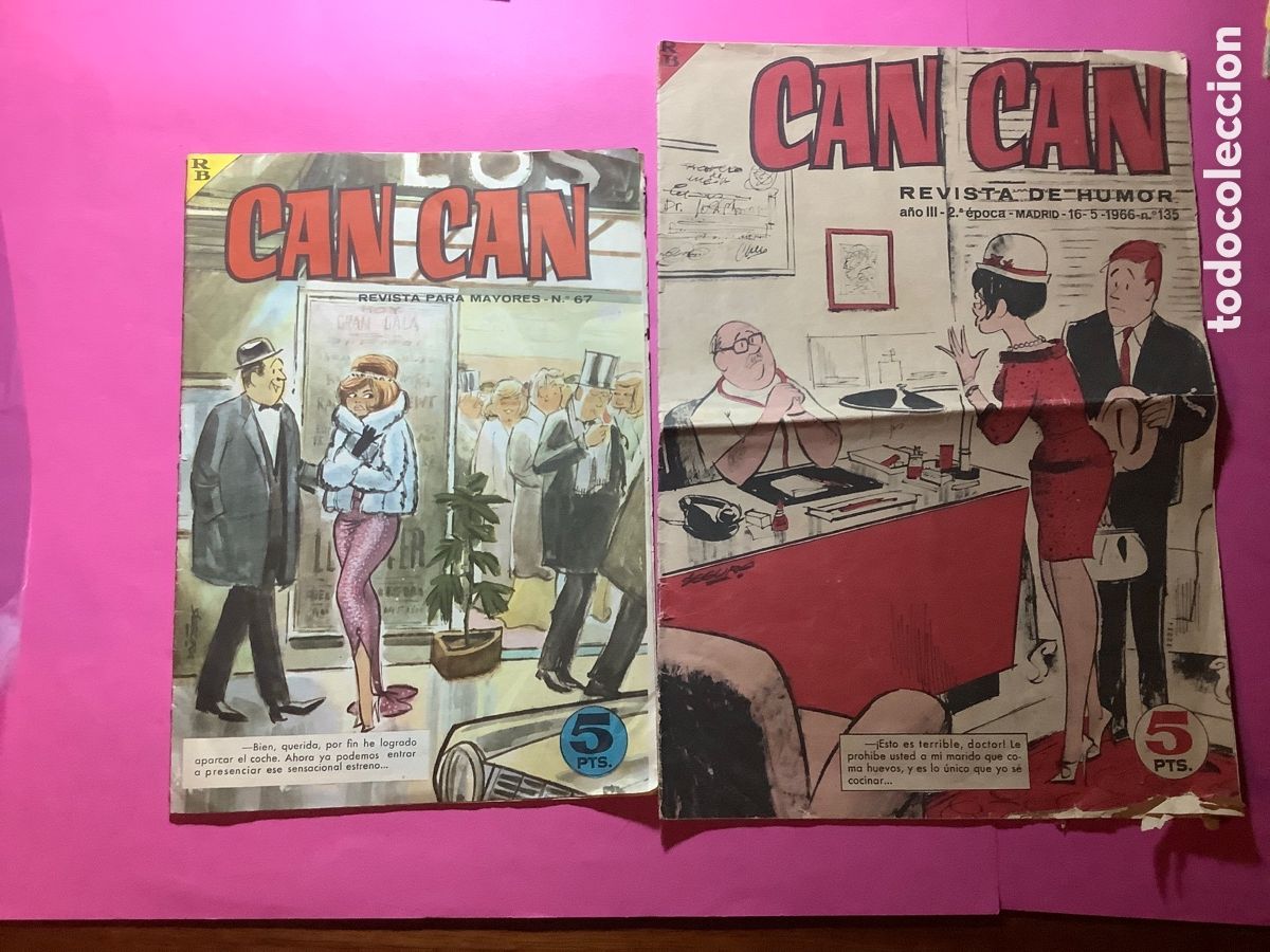 Tebeos: COMIC CAN CAN N&ordm; 135 y 67 - Foto 6