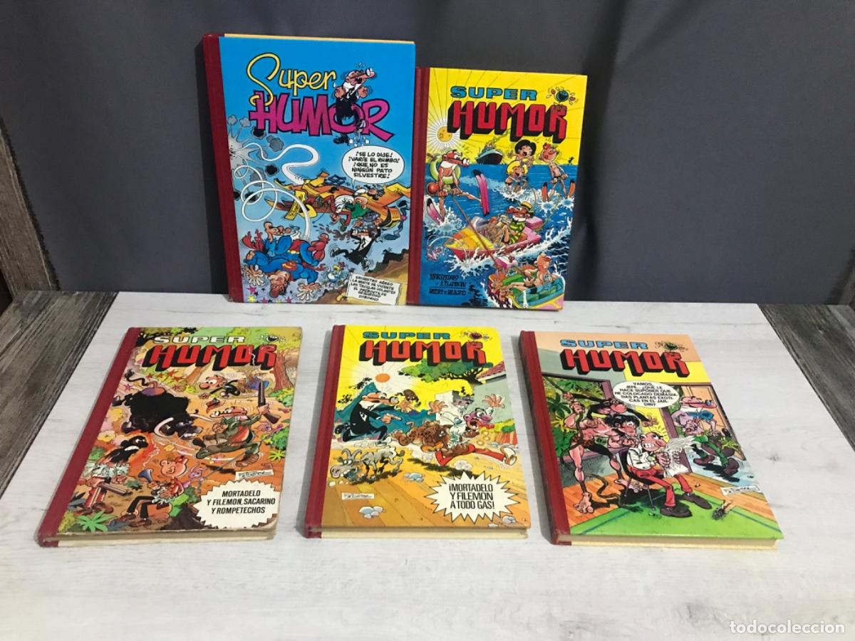 Tebeos: Lote de 5 c&oacute;mics S&uacute;per Humor Mortadelo - Foto 1