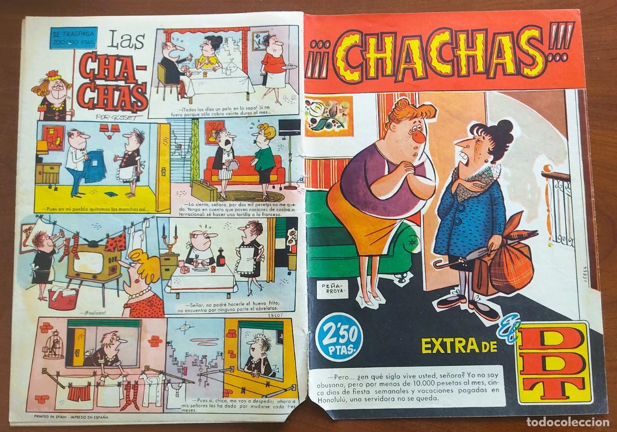 Tebeos: EXTRA DE EL DDT &iexcl;&iexcl;&iexcl;CHACHAS!!! - EDITORIAL BRUGUERA - Foto 2