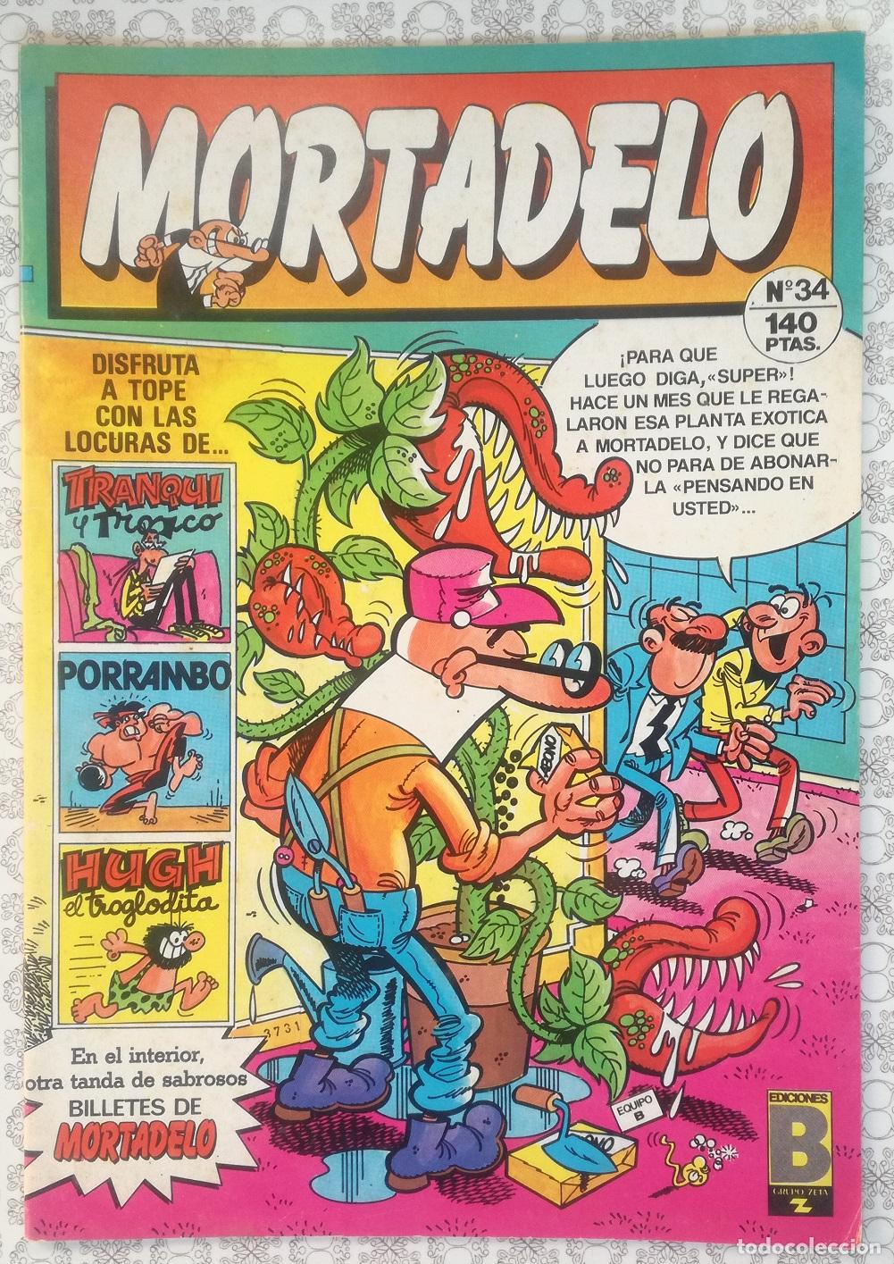 Tebeos: Comic Mortadelo, n&ordm; 34 - Ediciones B - Foto 1