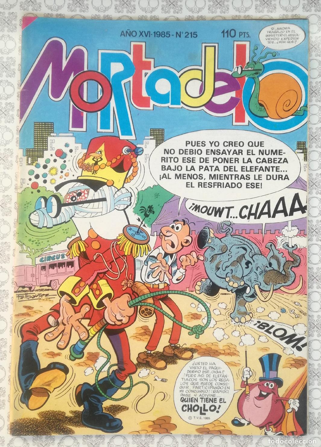 Tebeos: Comic Mortadelo, n&ordm; 215 - Bruguera - Foto 1