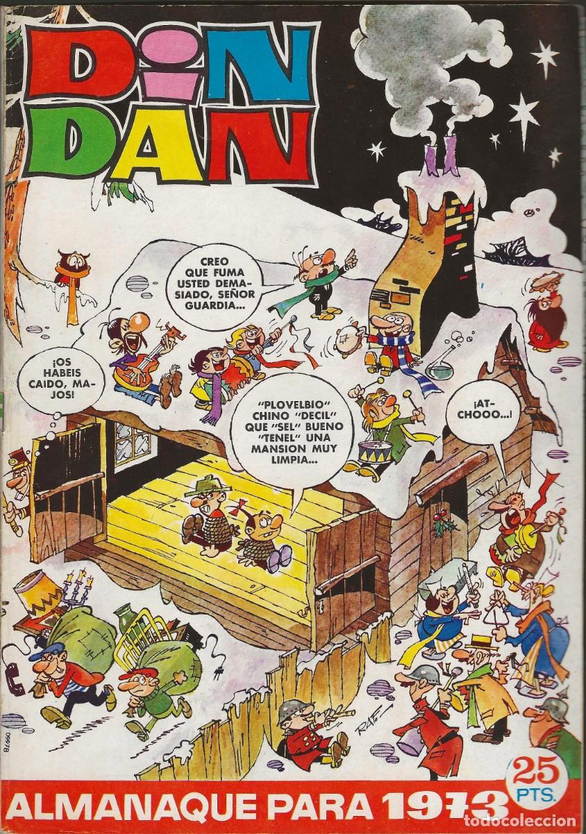Tebeos: DIN DAN -- ALMANAQUE 1973 - Foto 1