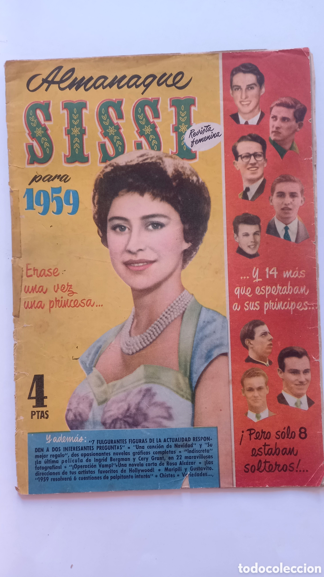 Tebeos: Almanaque SISSI para 1959 - Foto 1