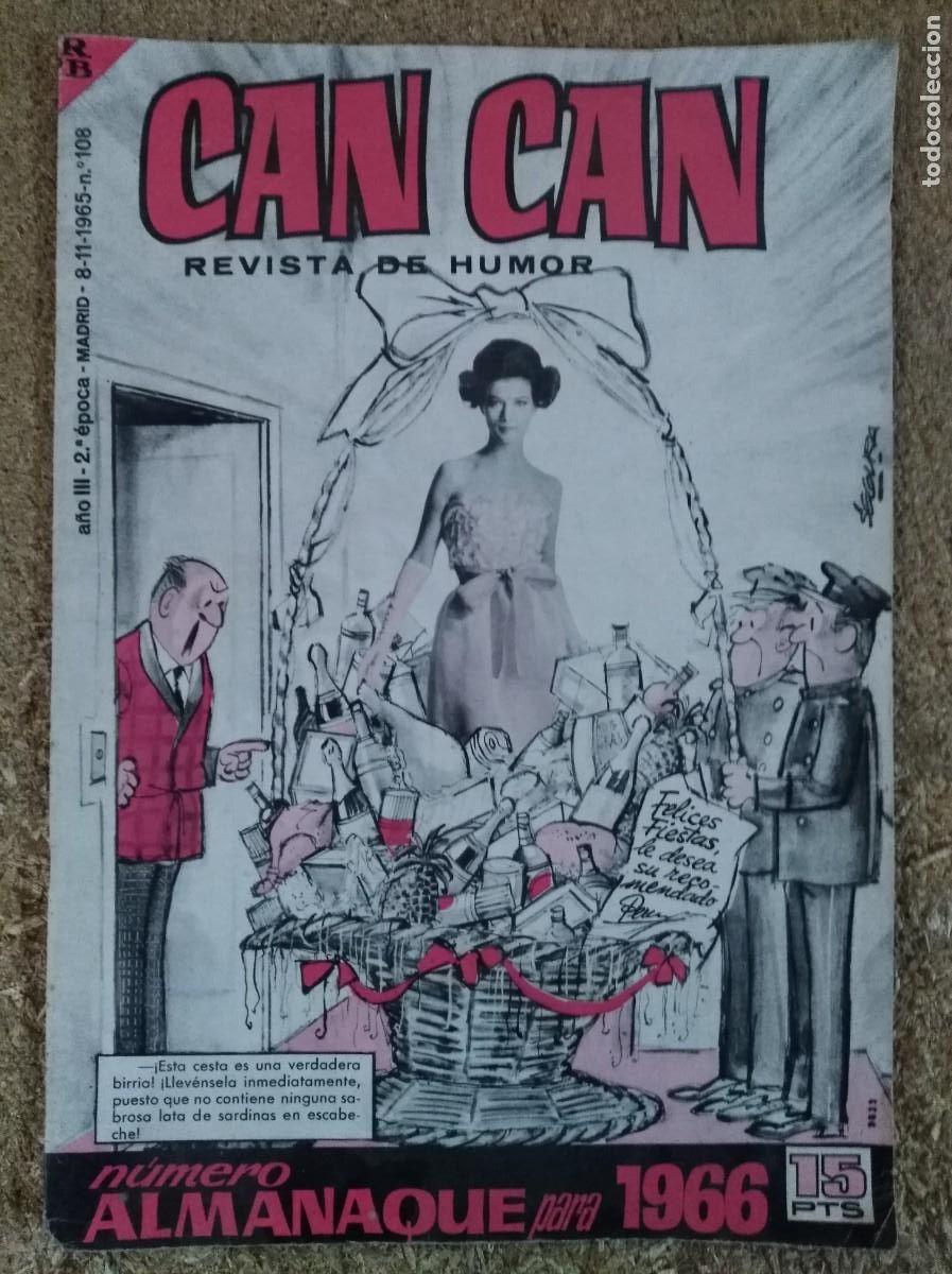 Tebeos: Can Can Almanaque para 1966. Bruguera - Foto 1