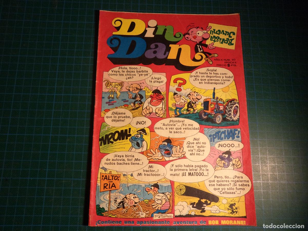Tebeos: Din Dan. N&ordm; 312. Bruguera. (Ref. 6-B) - Foto 1