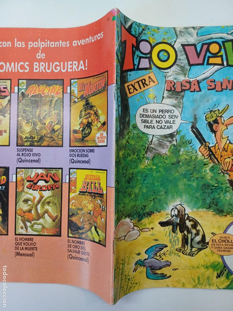 Tebeos: TIO VIVO EXTRA RISA SIN VEDA 82 BRUGUERA - Foto 3