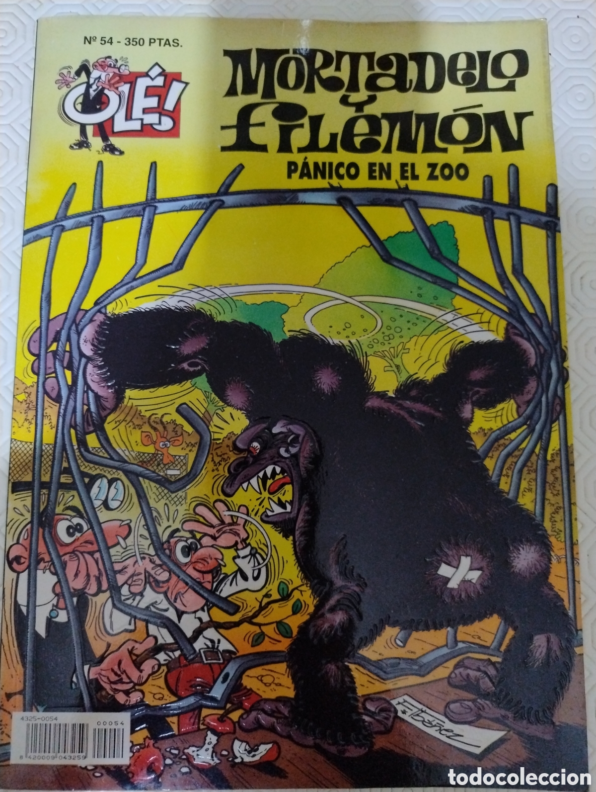 Tebeos: Mortadelo y Filem&oacute;n p&aacute;nico en el zoo - Foto 1