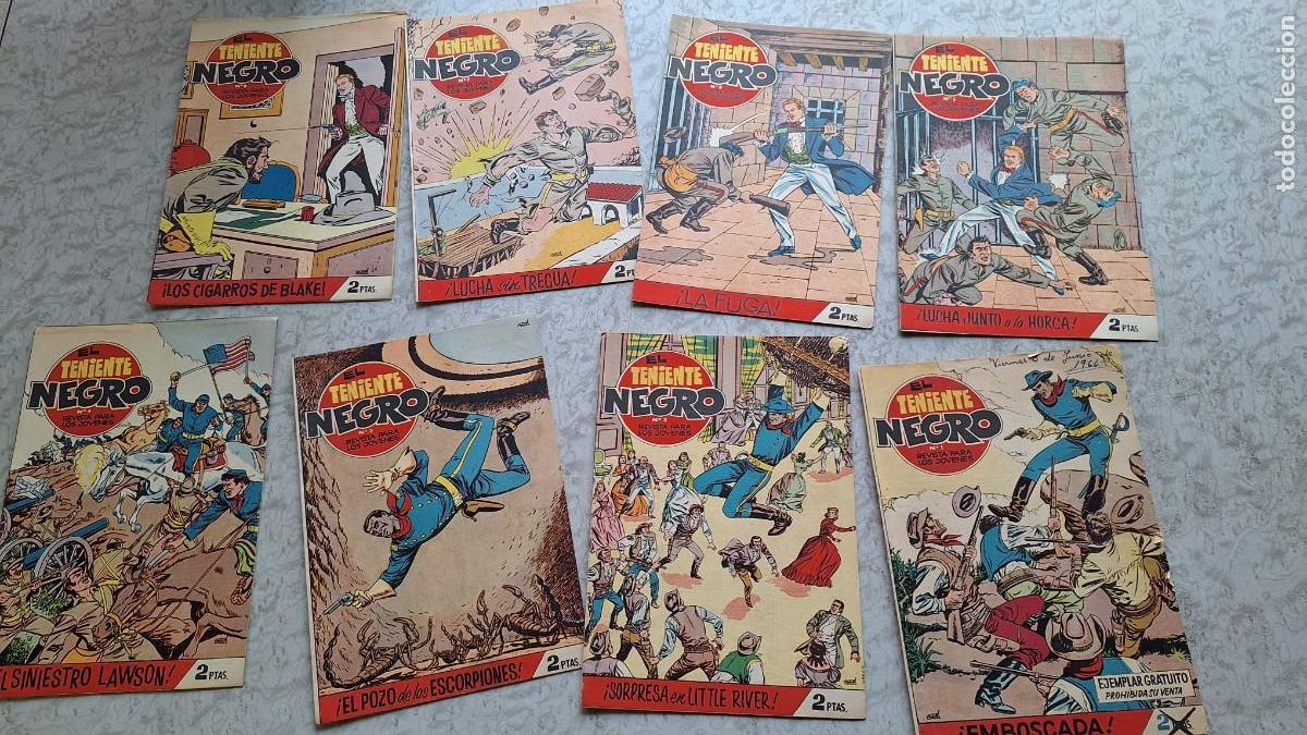 Tebeos: Coleccion completa El teniente negro - Foto 1