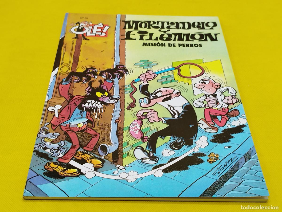 Tebeos: Mortadelo y filem&oacute;n N&ordm; 51 Misi&oacute;n de perros - Foto 1