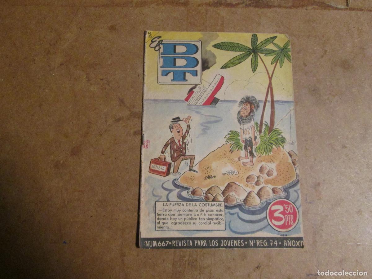 Tebeos: el DDT n&ordm; 667, bruguera - Foto 1