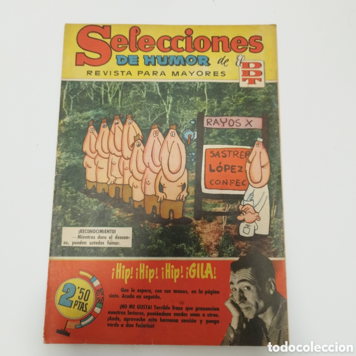Tebeos: SELECCIONES DE HUMOR DE EL DDT / # 115 / ED. BRUGUERA / GILA
