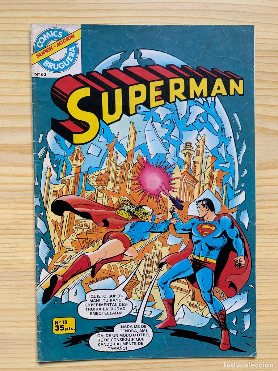 Tebeos: Superman n&ordm; 18 - Buen Estado - Foto 1