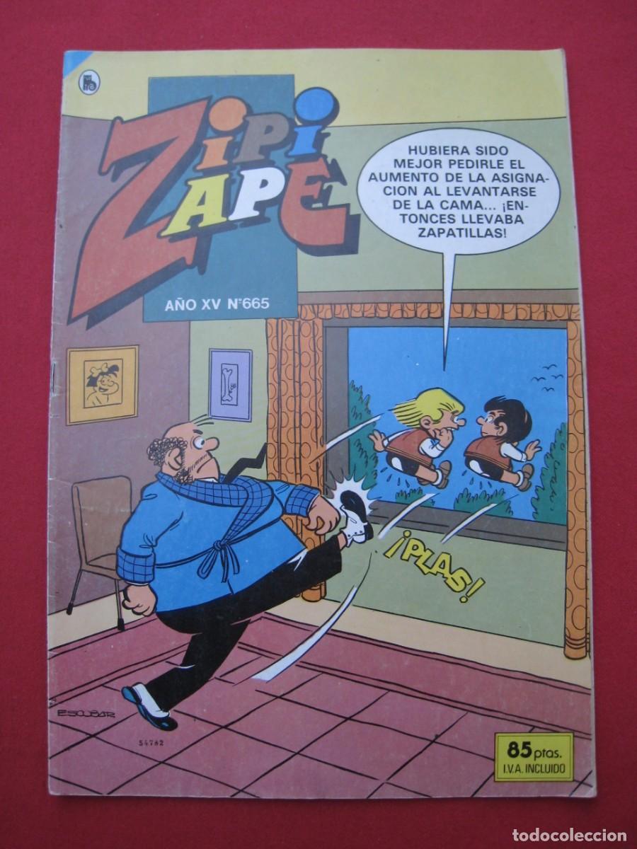Tebeos: ZIPI Y ZAPE - N&ordm; 665 - EDITORIAL BRUGUERA. - Foto 1