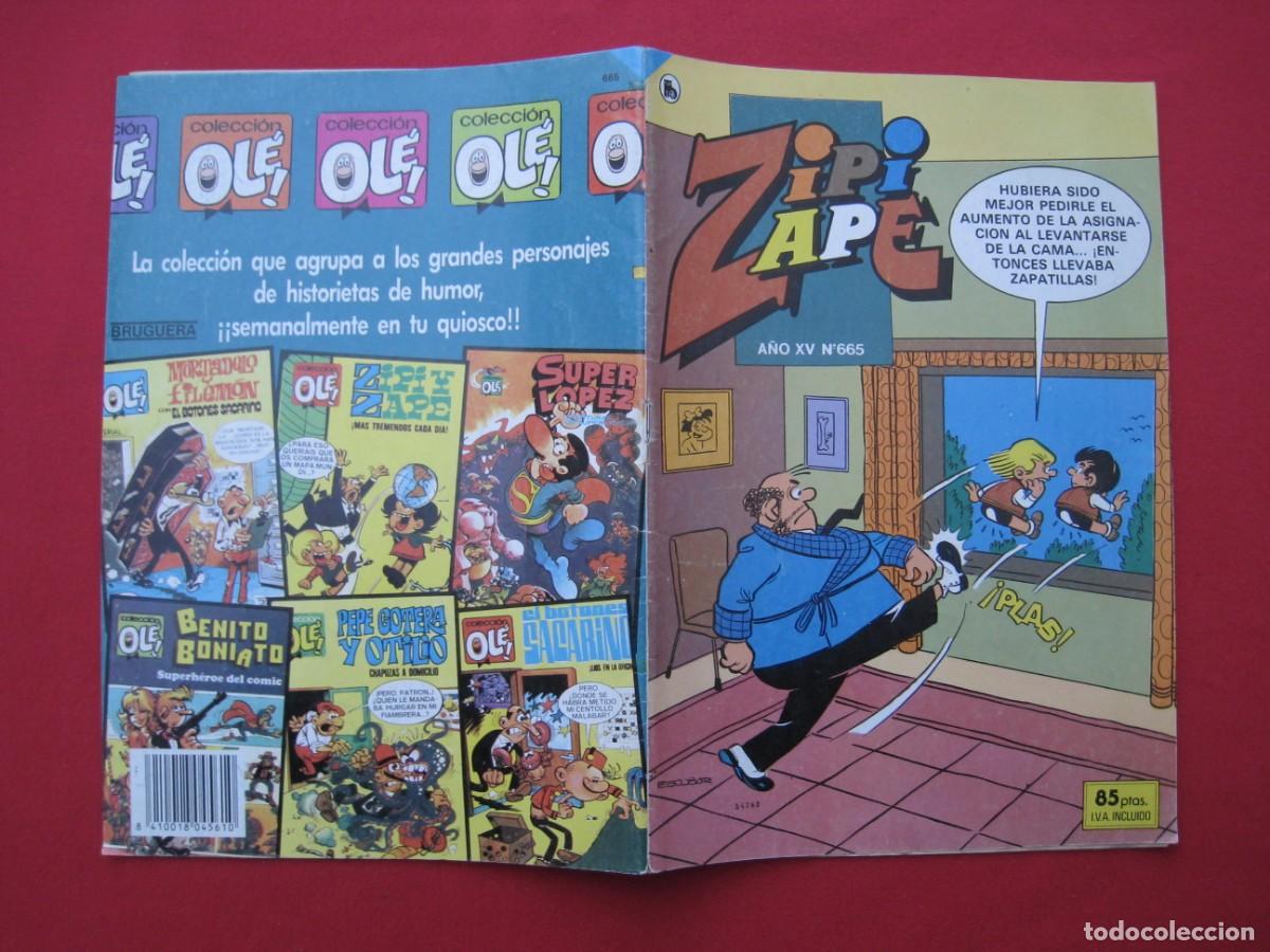 Tebeos: ZIPI Y ZAPE - N&ordm; 665 - EDITORIAL BRUGUERA. - Foto 5