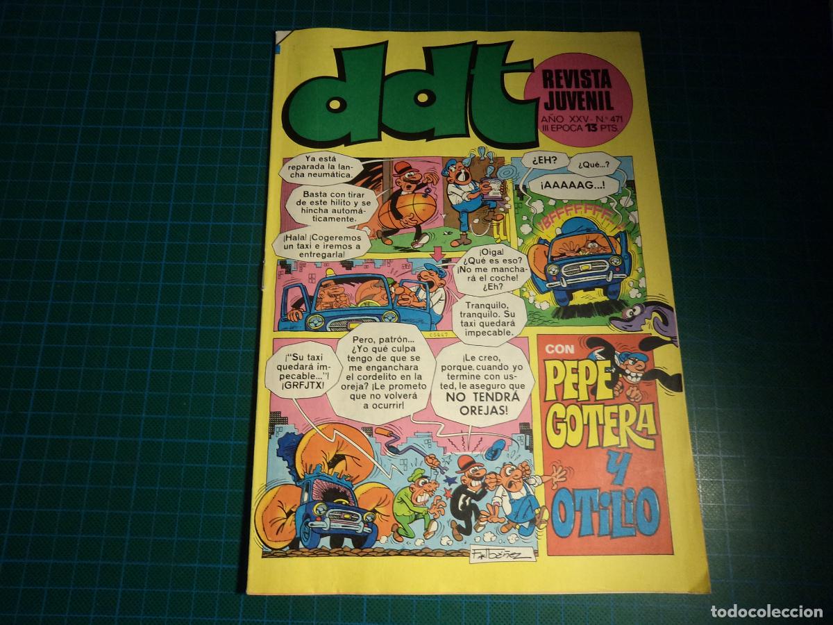 Tebeos: DDT 3&ordf; edpoca. N&ordm; 471. Bruguera. - Foto 1