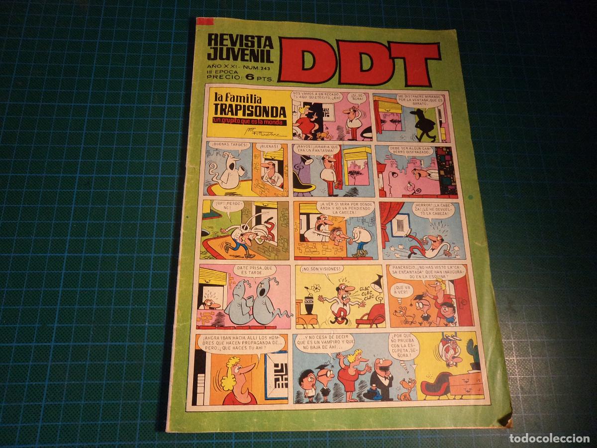 Tebeos: DDT 3&ordf; epoca. N&ordm; 243. Bruguera. - Foto 1