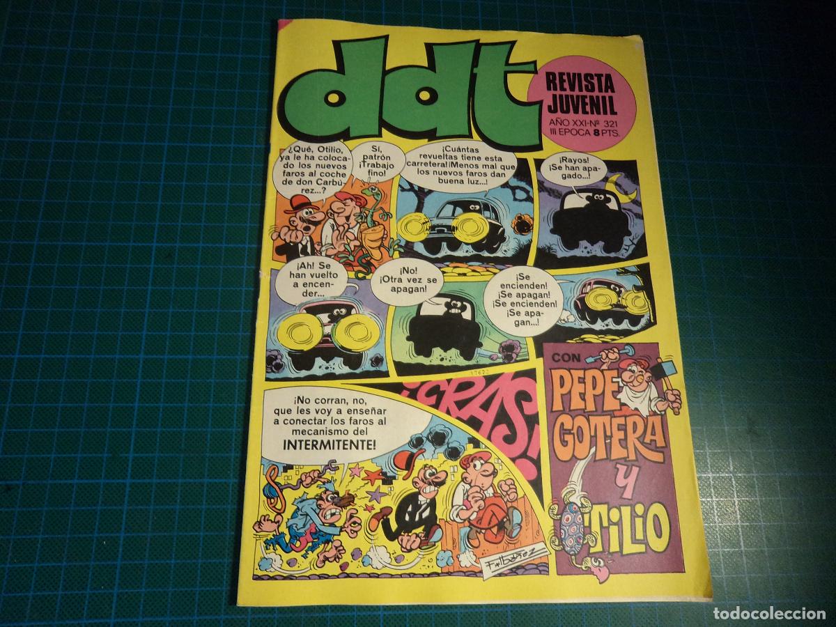 Tebeos: DDT 3&ordf; epoca. N&ordm; 321. Bruguera. - Foto 1