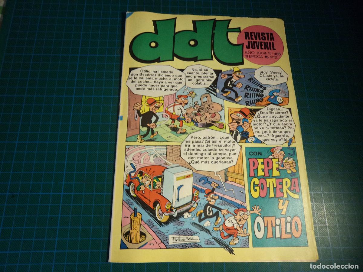 Tebeos: DDT 3&ordf; epoca. N&ordm; 486. Bruguera. - Foto 1