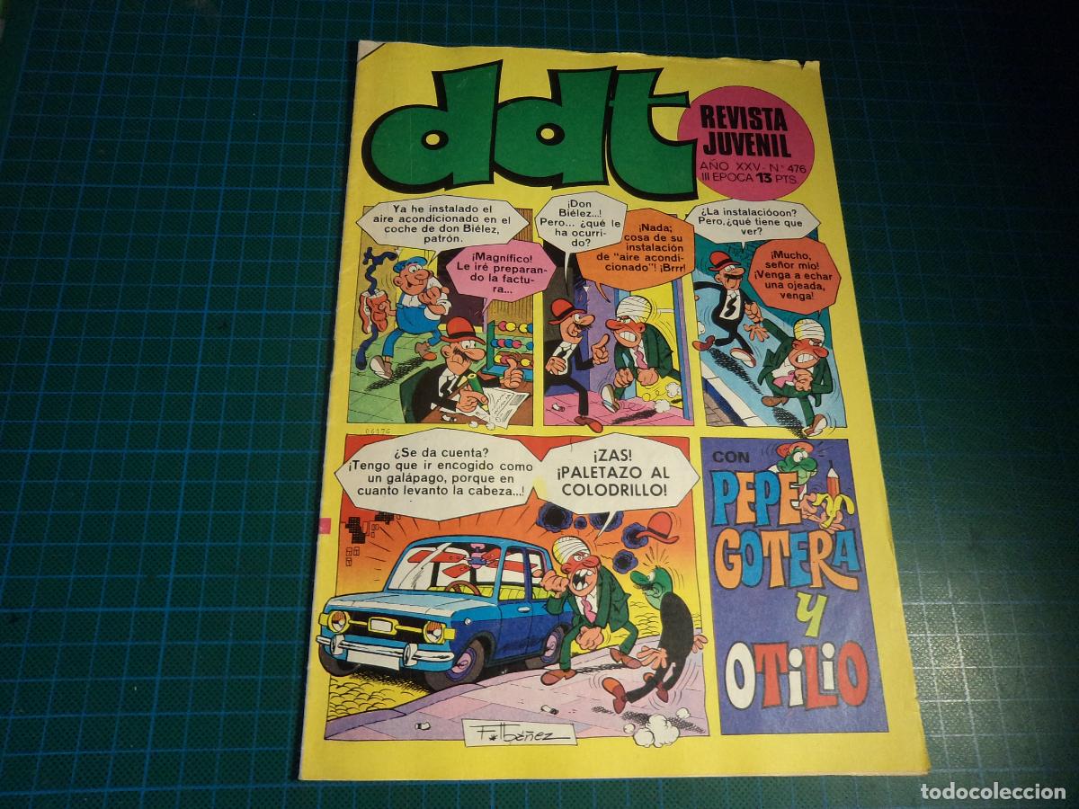 Tebeos: DDT 3&ordf; epoca. N&ordm; 476. Bruguera. - Foto 1