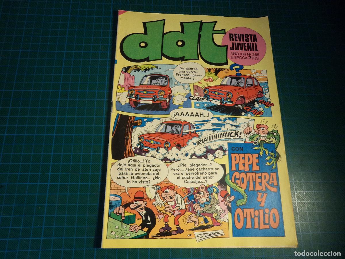 Tebeos: DDT 3&ordf; epoca. N&ordm; 286. Bruguera. - Foto 1