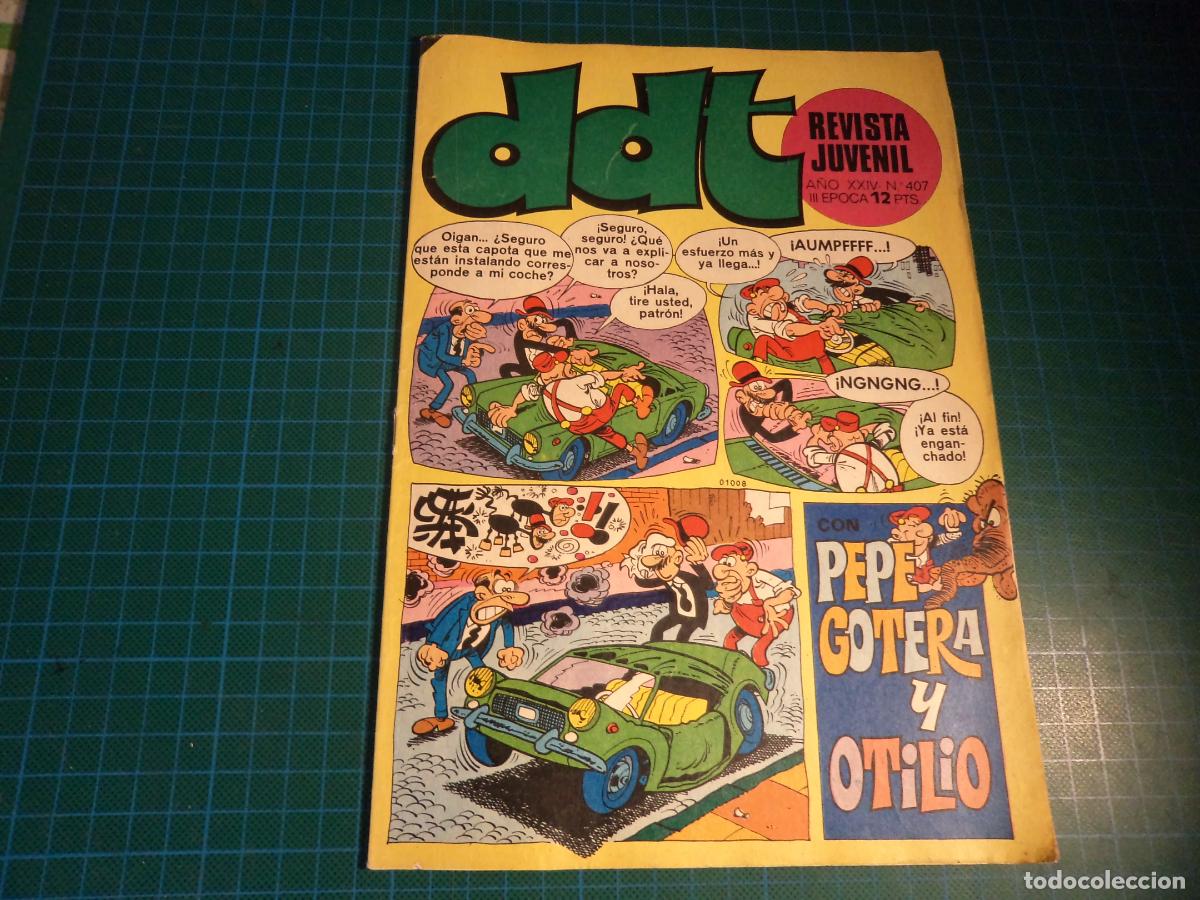 Tebeos: DDT 3&ordf; epoca. N&ordm; 407. Bruguera. - Foto 1
