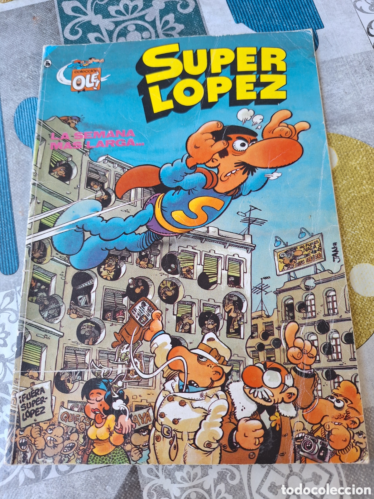 Tebeos: S&uacute;per L&oacute;pez la semana m&aacute;s larga Ol&eacute; - Foto 1