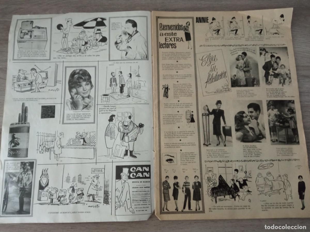 Tebeos: CAN CAN N&ordm; 108, ALMANAQUE PARA 1966 - Foto 2