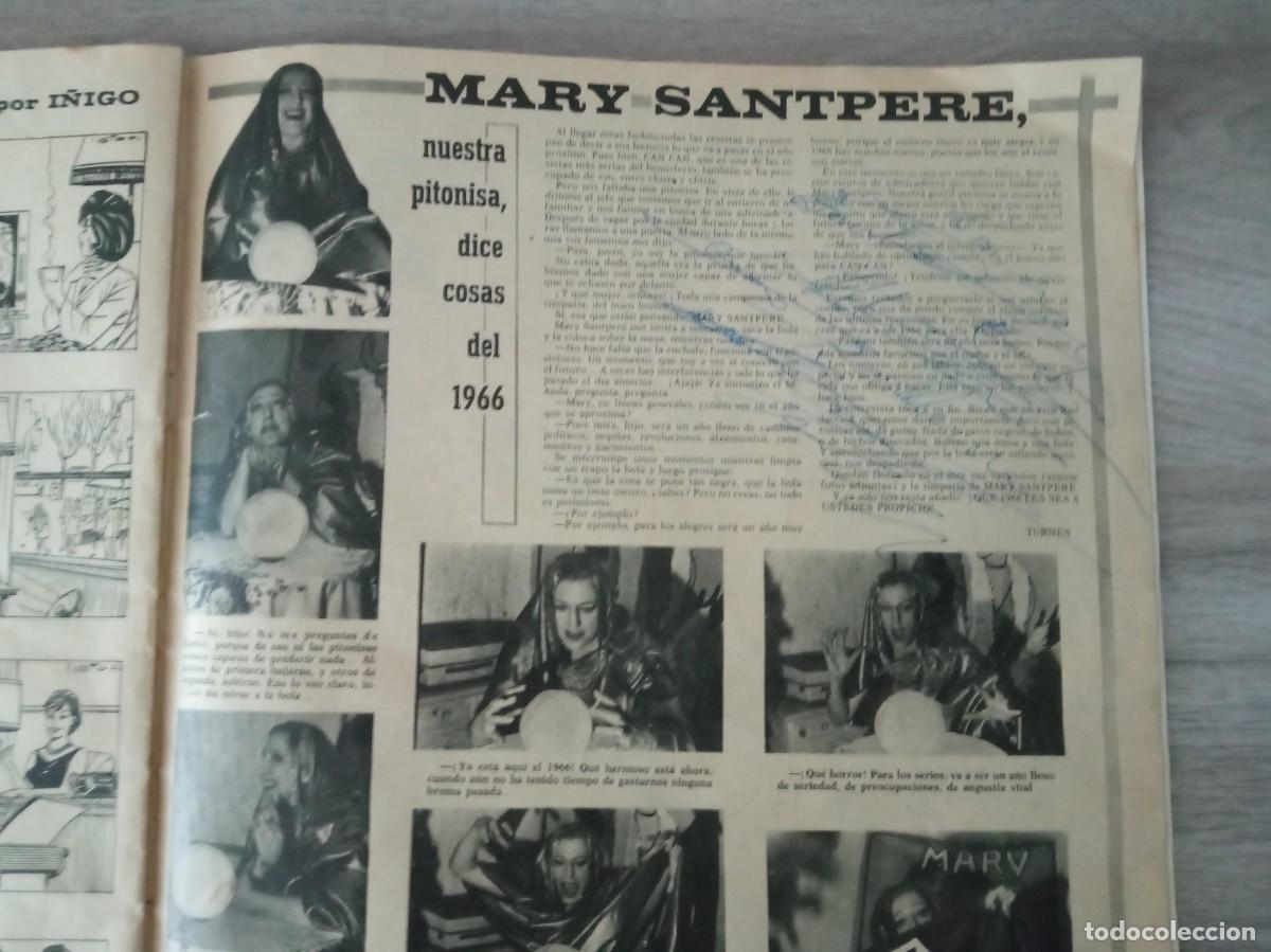 Tebeos: CAN CAN N&ordm; 108, ALMANAQUE PARA 1966 - Foto 4
