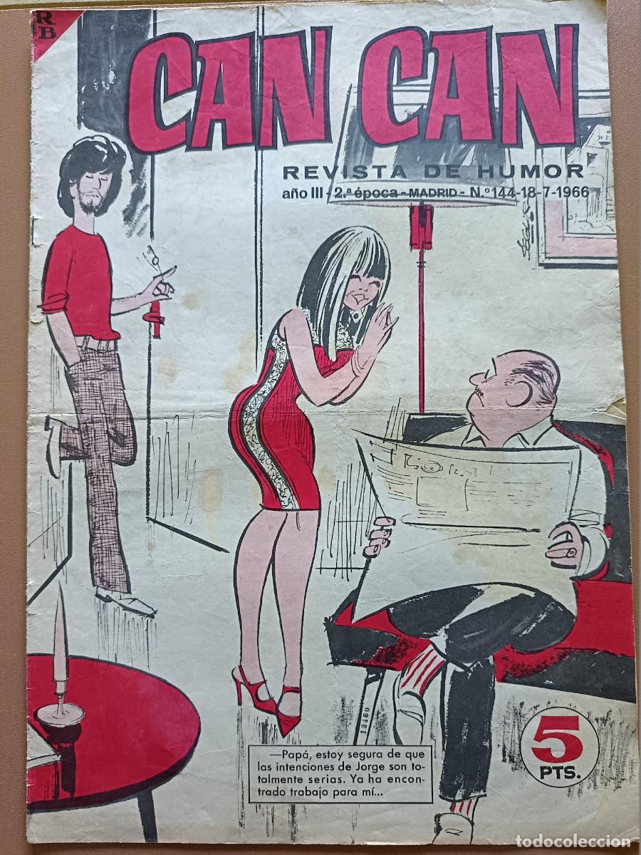 Tebeos: CAN CAN- N&ordm;-144 (GRAN FORMATO) - Foto 1