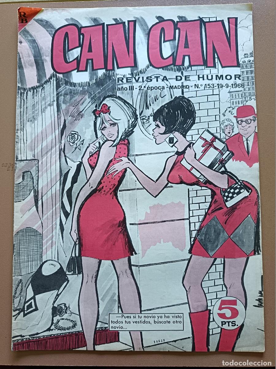 Tebeos: CAN CAN- N&ordm;-153 (GRAN FORMATO) - Foto 1